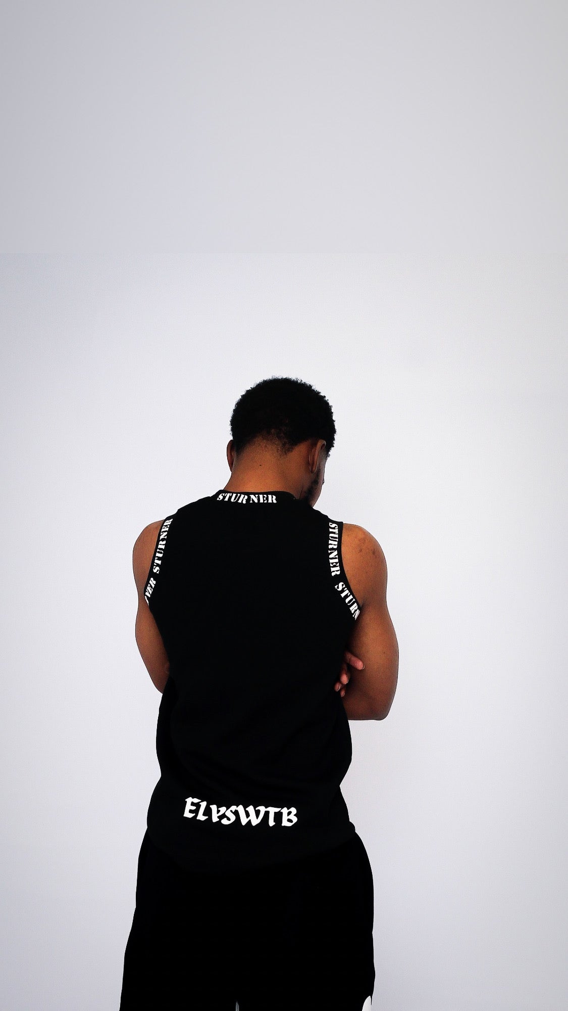 STURNER STR Black Tank Top