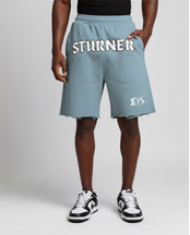 STURNER Blue Rhinestone Short