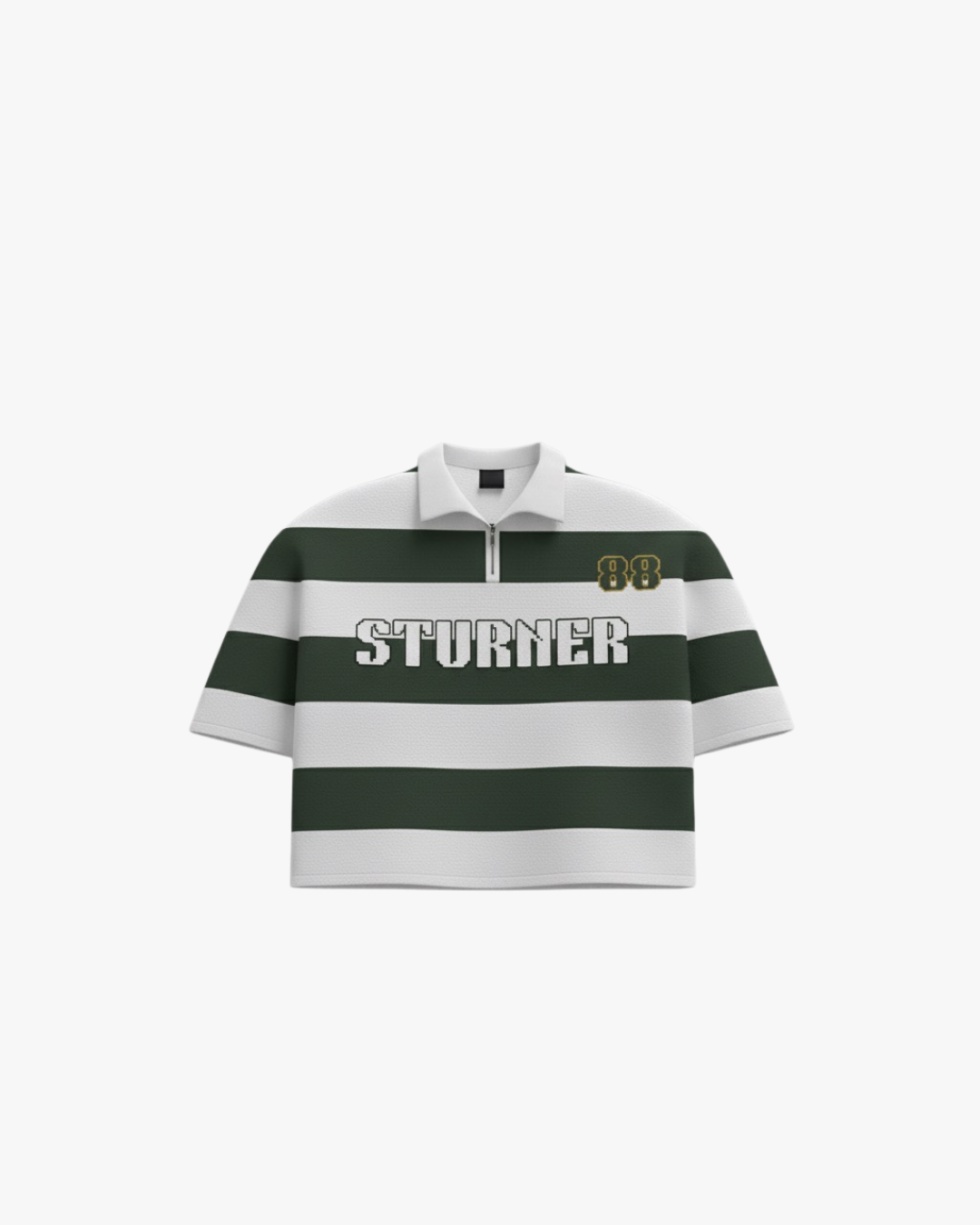 STURNER 88 Half Zipper Polo. (Green)