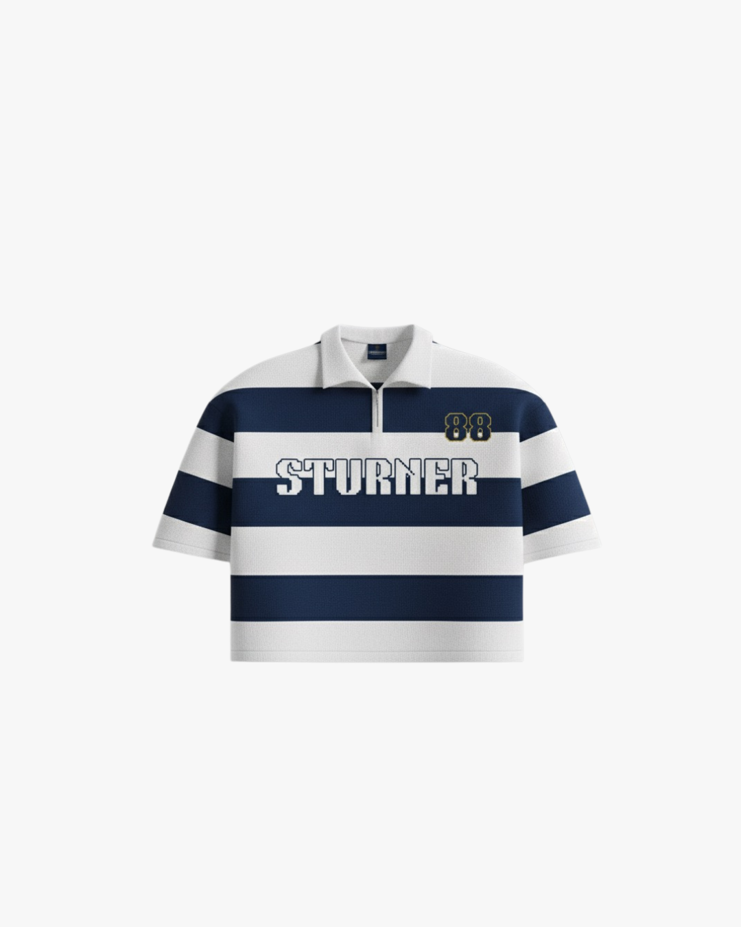 STURNER 88 Half Zipper Polo. (Blue)