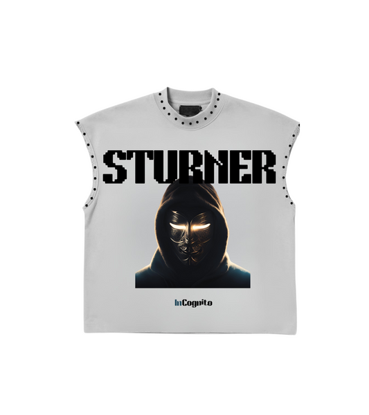STURNER InCognito White Sleeveless Tee