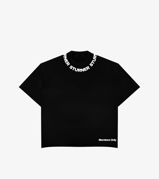 STURNER Members Only Black Tee