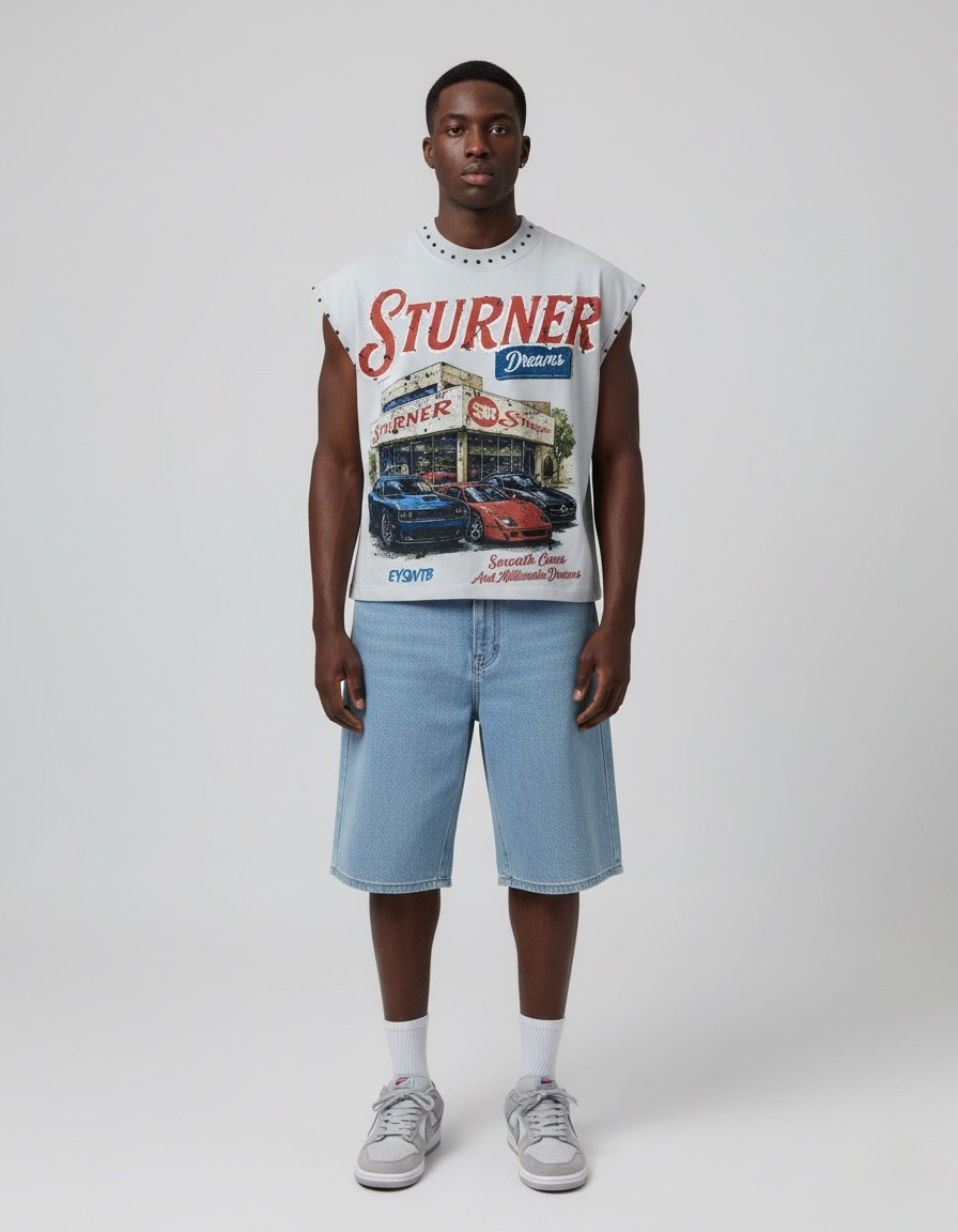 STURNER Millionaire Dreams Graphic Tee [White]
