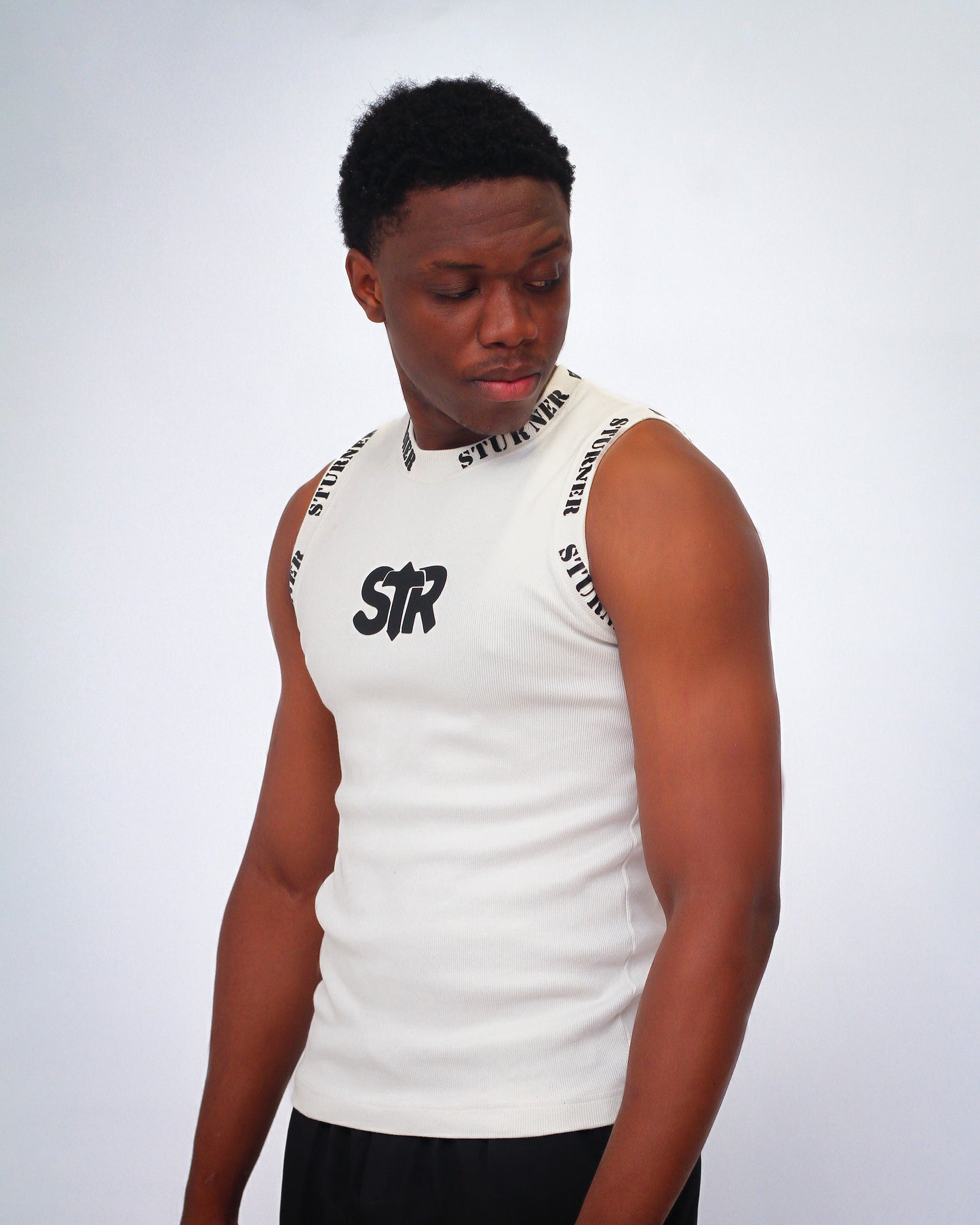 STURNER STR White Tank Top