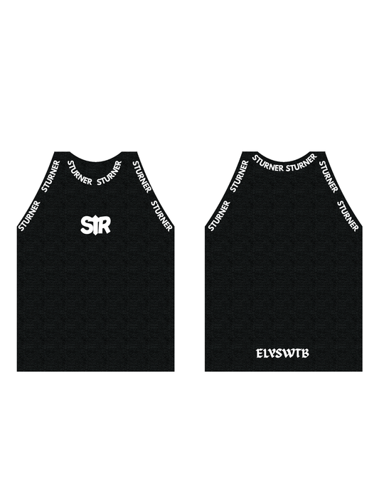 STURNER STR Black Tank Top