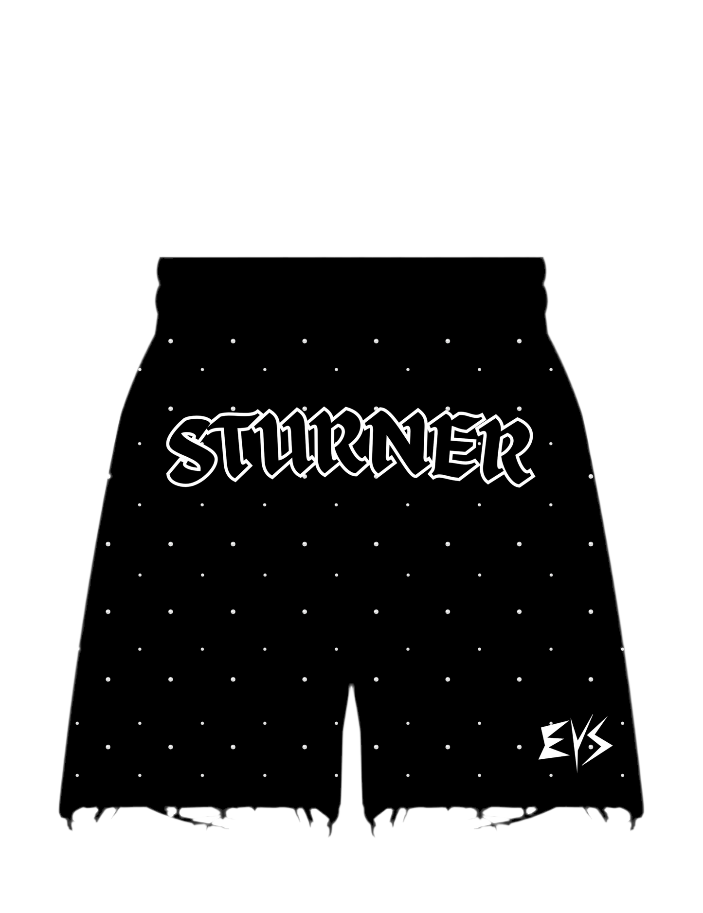 STURNER Black Rhinestone Short