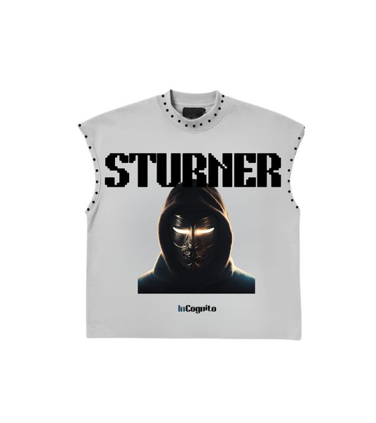 STURNER InCognito White Sleeveless Tee