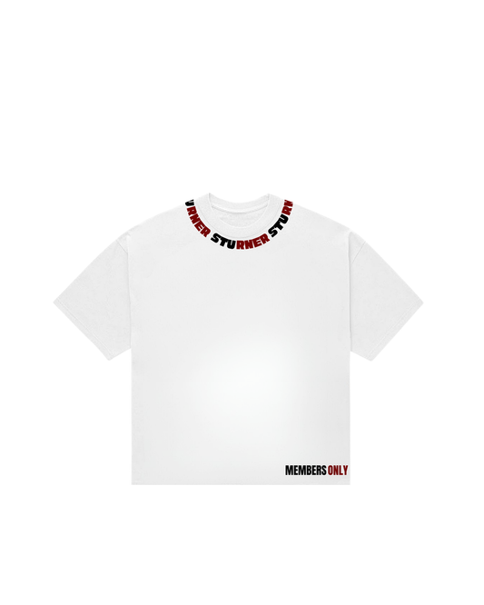 STURNER MEMBERS ONLY WHITE TEE