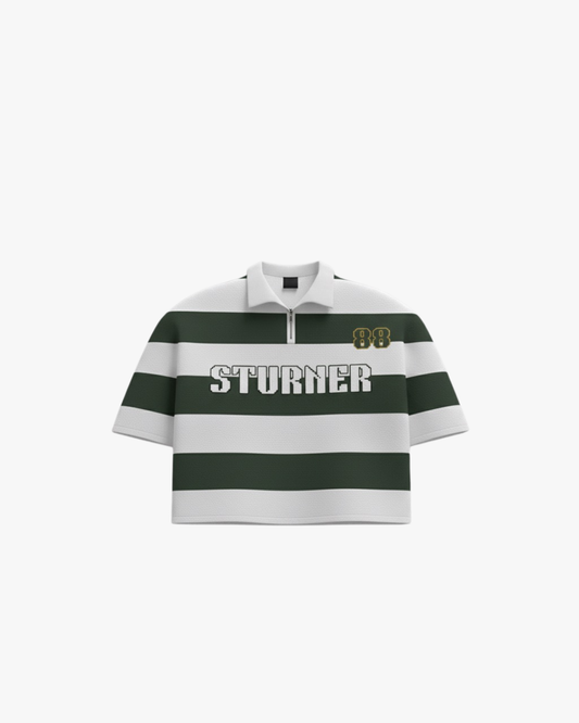 STURNER 88 Half Zipper Polo. (Green)